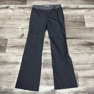UWN Mid Rise Boot Leg Full Length Trousers Grey Women’s Size M